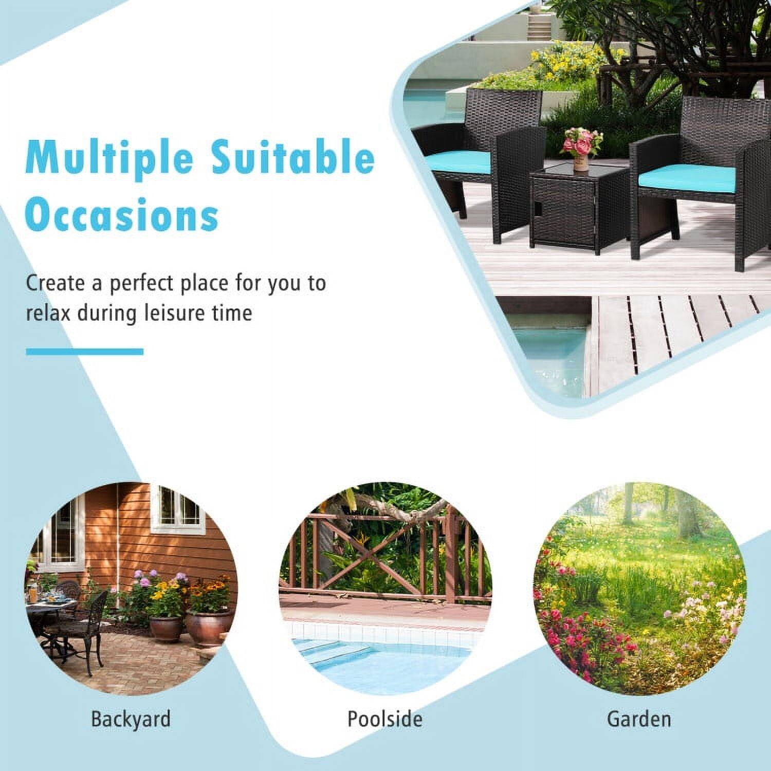 Multiple Suitable Occasions

Create a perfect place for you to relax during leisure time

Backyard  
Poolside  
Garden