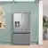 Alt View 16. Samsung - Bespoke AI 26 cu. ft. Mega Capacity Counter Depth 3-Door French Door Refrigerator with External Water & Ice Dispenser - Stainless Steel.