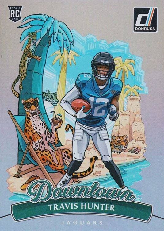 ROOKIE RC CARD  
Downtown Travis Hunter  
Jaguars  
Donruss