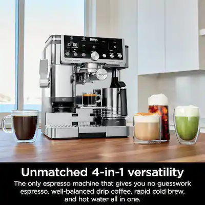 Ninja Luxe Café Pro Series in Espresso, Drip Coffee, Cold