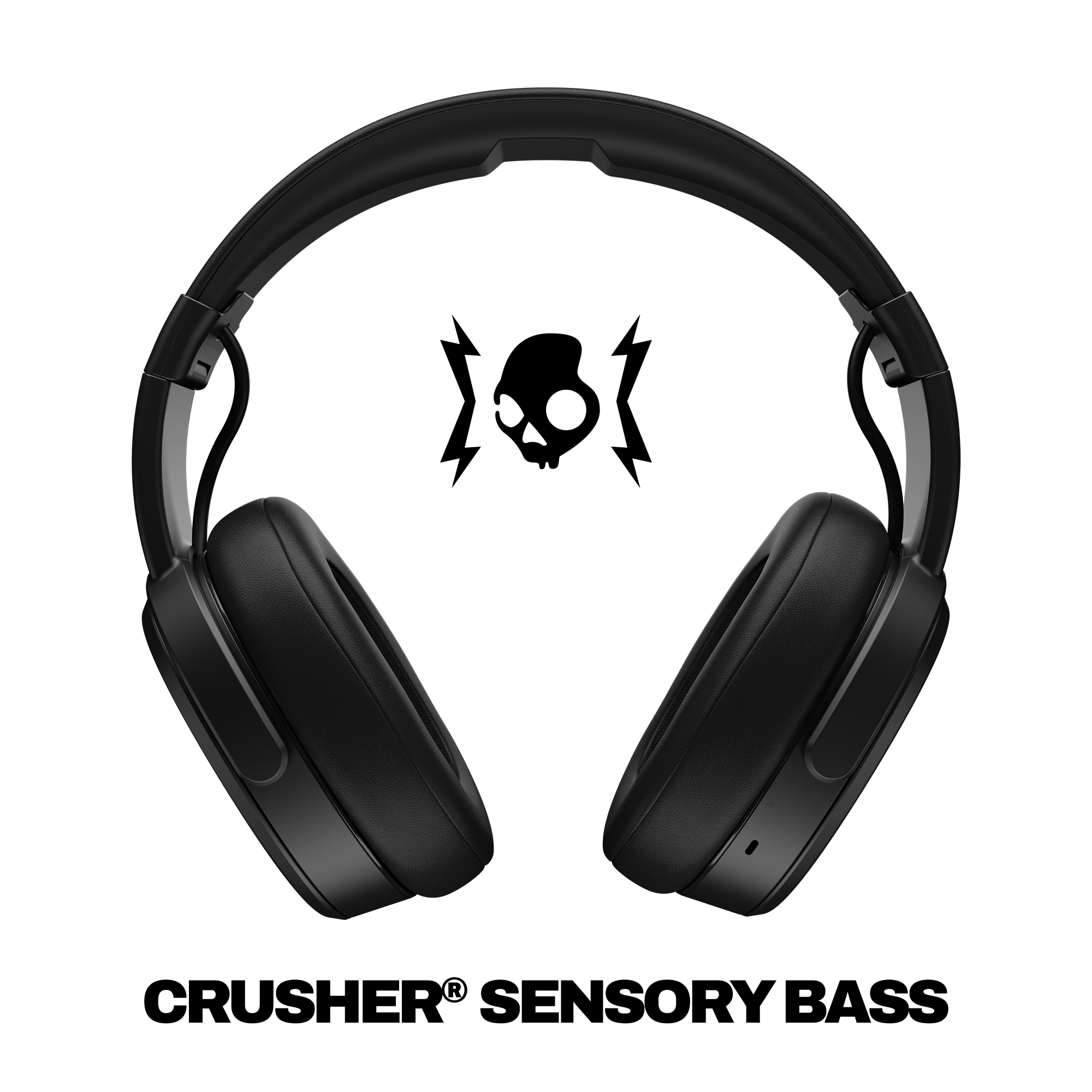 Skullcandy Crusher 3.0 Wireless Over the Ear Heaphones Black S6CRW