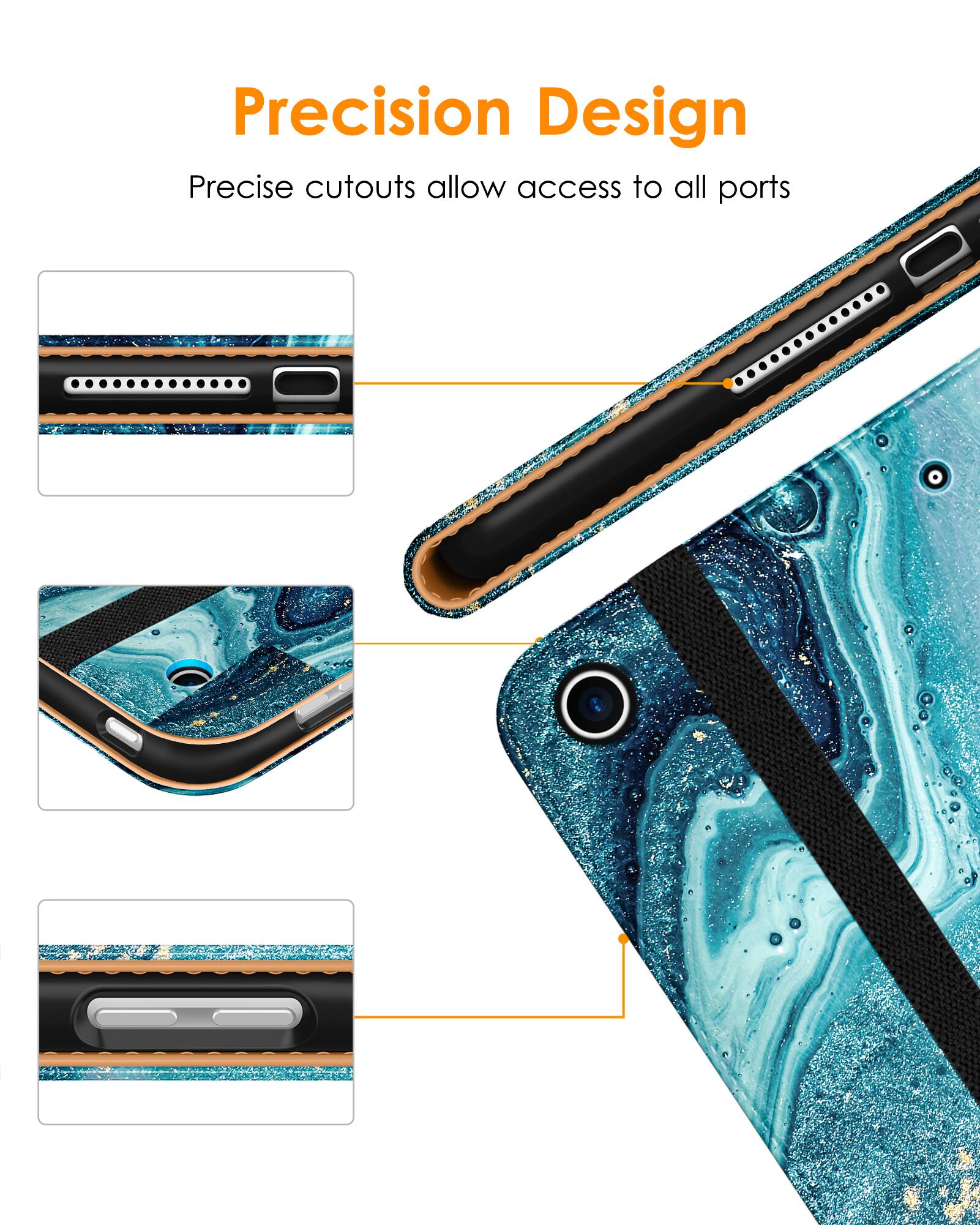Precision Design  
Precise cutouts allow access to all ports