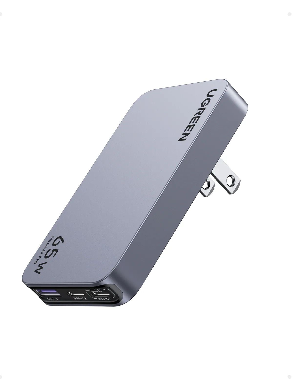 UGREEN
NexodePro
65W
USB-A
USB-C1
USB-C2