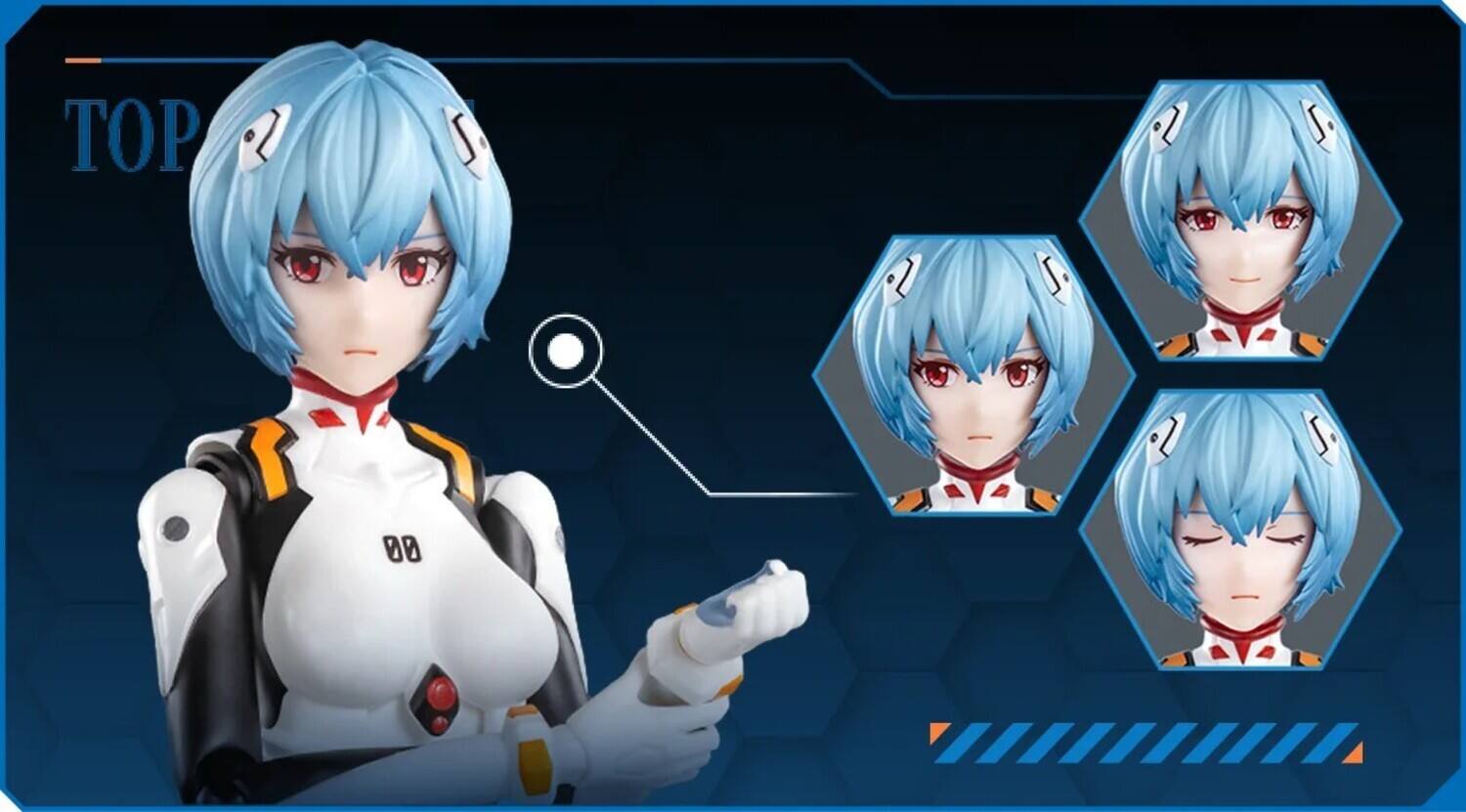 Alt View 3. PopMarket - Blokees - Evangelion - Fantastics - Rei Ayanami (Entry Plug Interior) Model Kit   - COLLECTIBLES - Multicolor.
