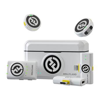 HOLLYLAND LARK M2 DUO 2 Person Wireless Combo Microphone System HOLLYLAND LARK M2 DUO 2 Person Wireless Combo Microphone System