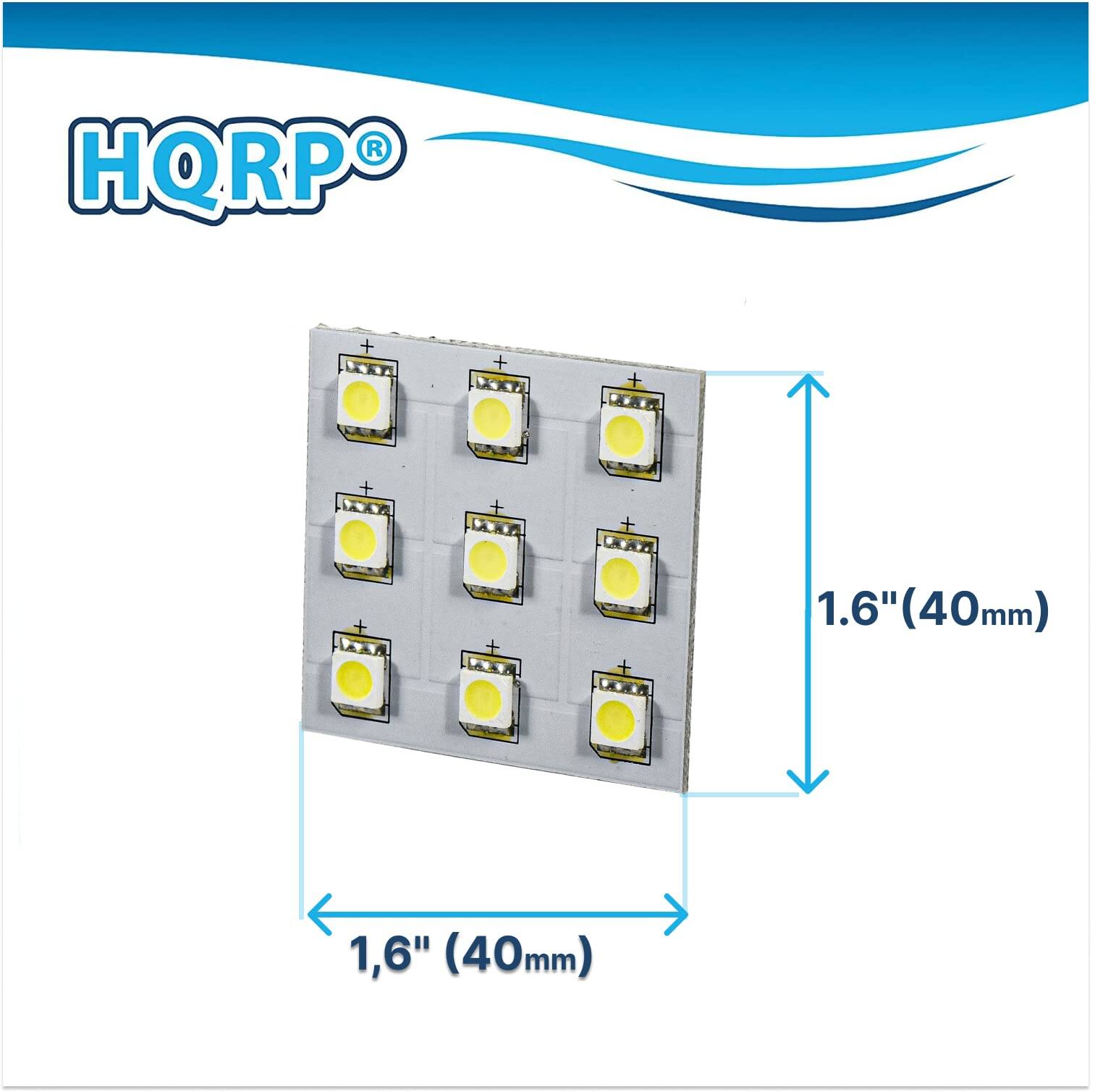 HQRP 1.6" x 1.6" (40mm x 40mm)