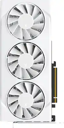 XFX - Swift AMD Radeon RX 9070GRE Triple Fan Gaming Edition with 12GB GDDR6 HDMI 3xDP, AMD RDNA 4 - White