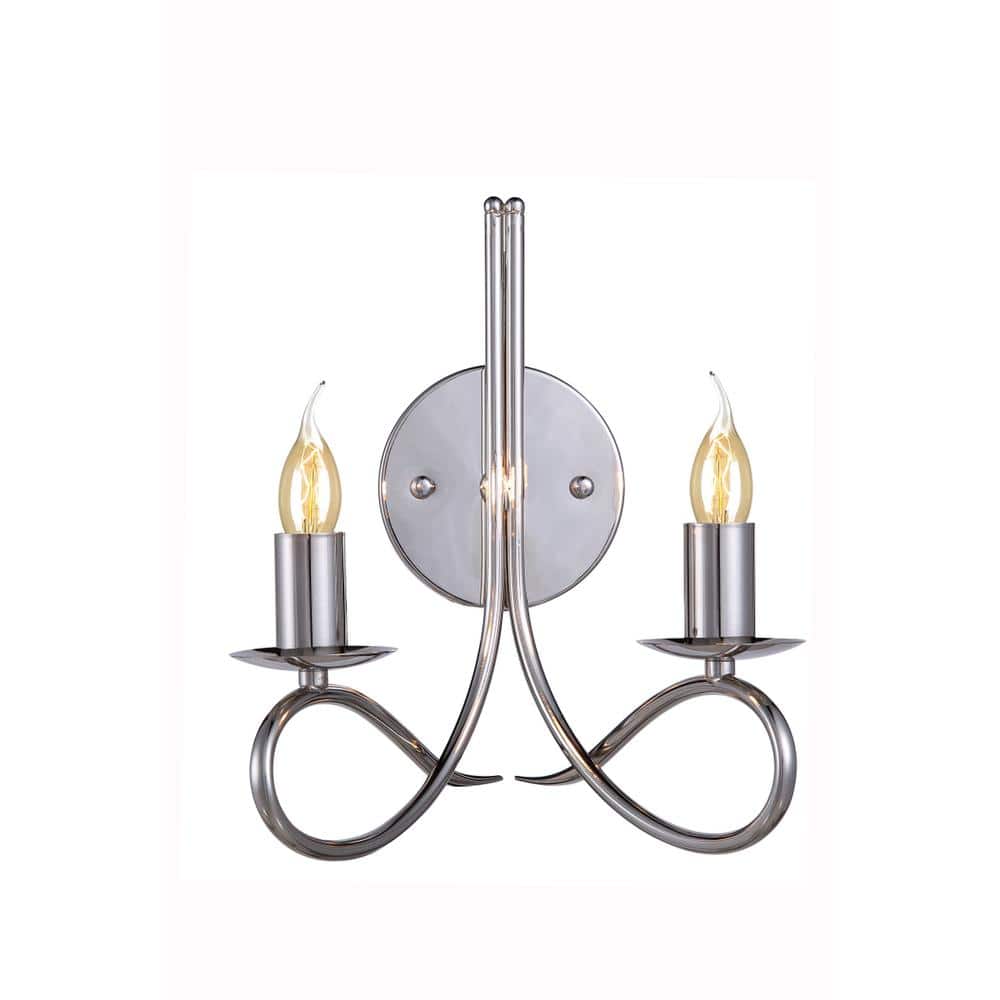 Urban Classic - Lyndon 2 light Wall Sconce - Polished Nickel price history on PriceWatchPro