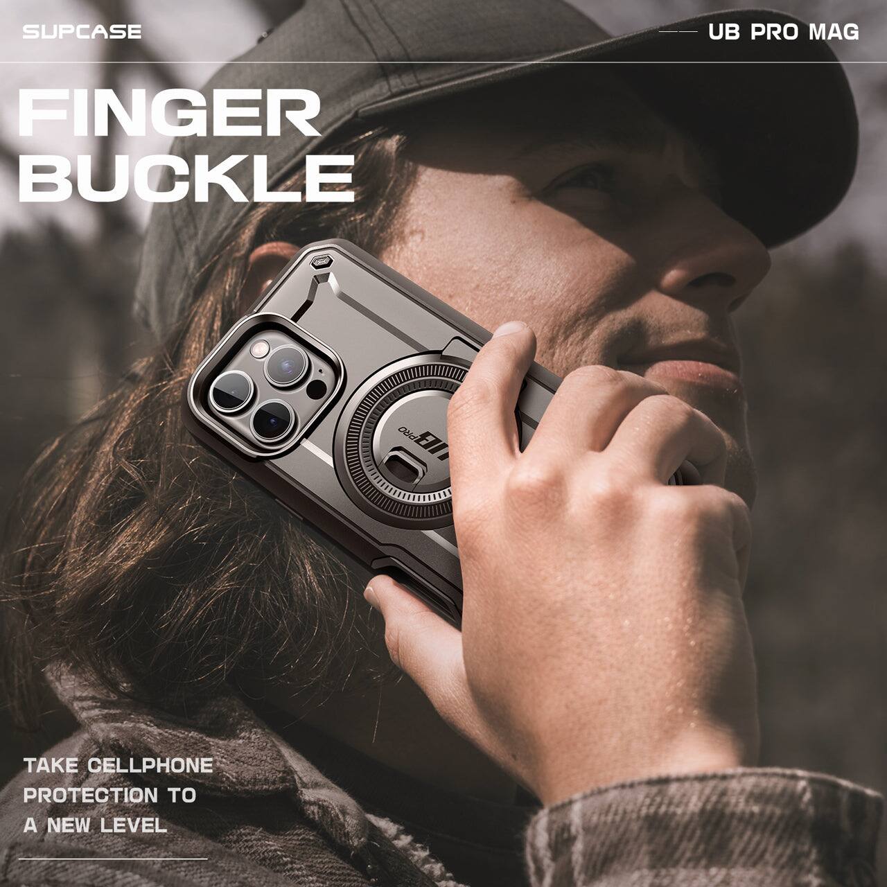 SUPCASE UB PRO MAG FINGER BUCKLE TAKE CELLPHONE PROTECTION TO A NEW LEVEL