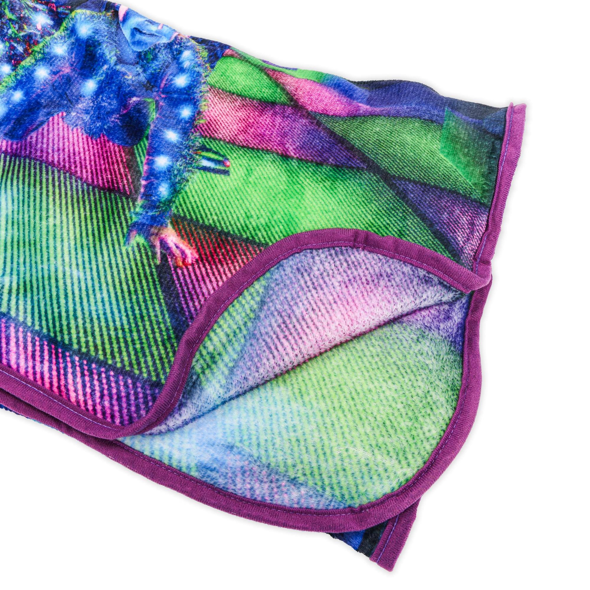 Alt View 10. Silver Buffalo - What We Do In The Shadows Disco Fleece Throw Blanket | 45 x 60 Inches - Blue.