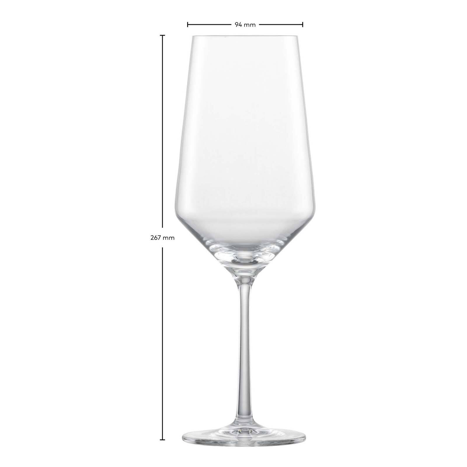 Alt View 2. Schott Zwiesel - Pure Tritan Crystal Bordeaux Glass, 23 ounce, Set Of 6 - Transparent.