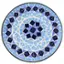 Alt View 1. Costway - Outdoor Indoor Accent Table,Mosaic Patio Table, Plant Stand Cobalt Blue Color Scheme Garden Steel - multicolor.