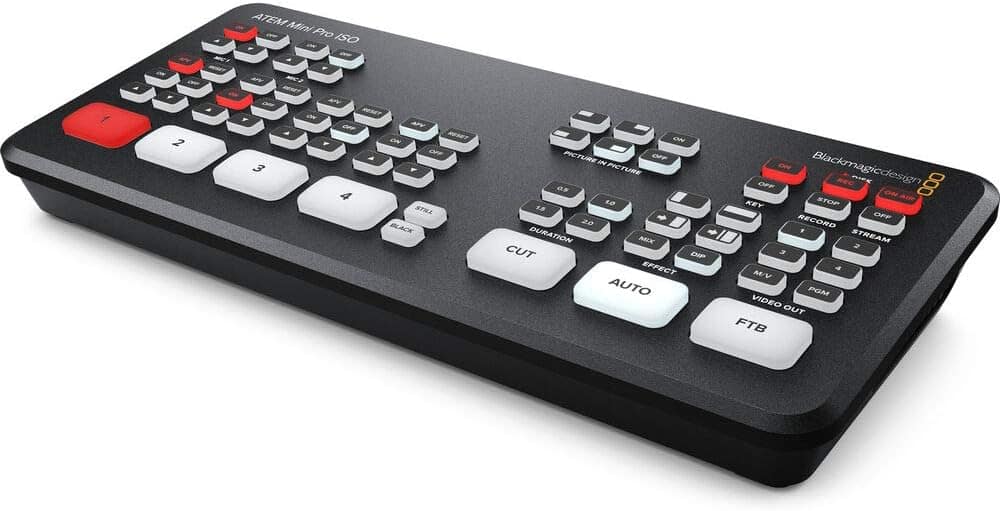 Blackmagic Design ATEM Mini Pro ISO Live Stream Switcher