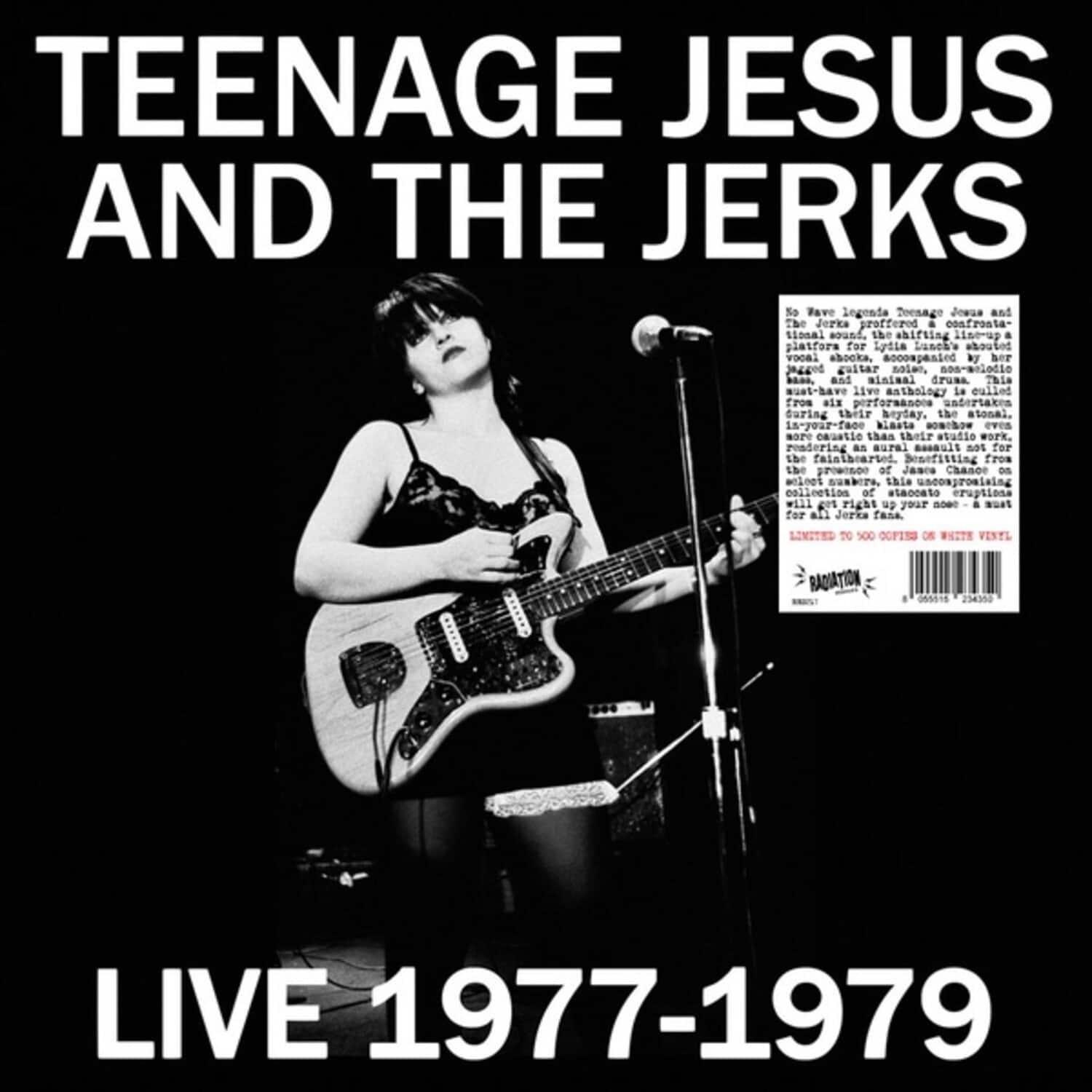 TEENAGE JESUS 輸入12inch レコード1979 B.:RECK Teenage Jesus and The Jerks Live 1977 1979 VINYL LP - Best Buy