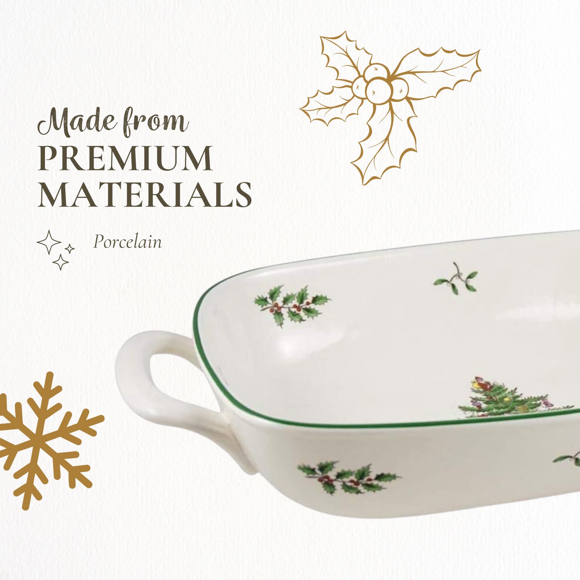 Made from PREMIUM MATERIALS  
Porcelain