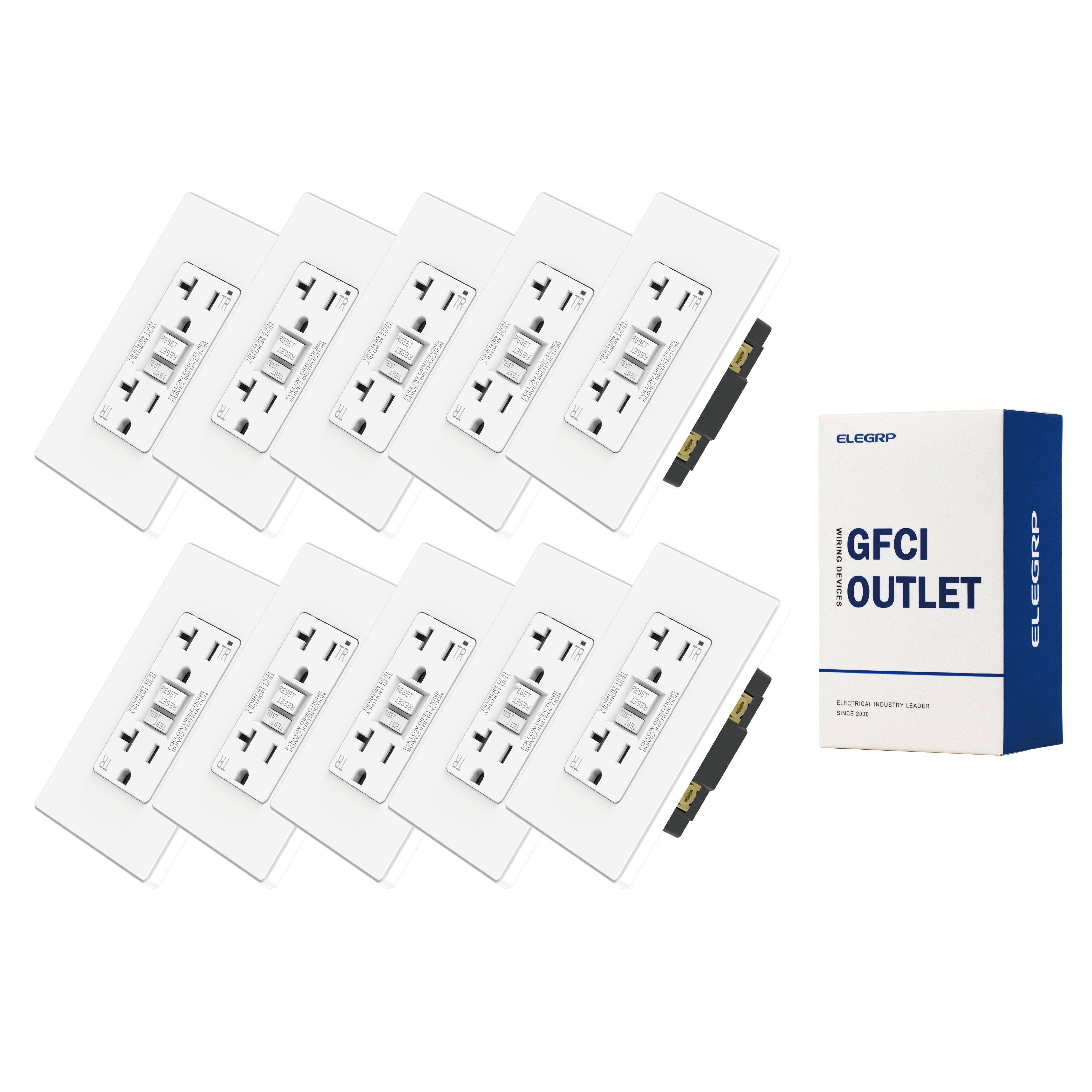 - ELEGGRP
- GFCI OUTLET
- ELECTRICAL INDUSTRY LEADER SINCE 1984