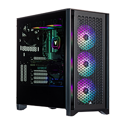 Alt View 9. Velztorm - Velztorm Armix Gaming Desktop (Ryzen 9 7900X, 32GB, 2TB SSD + 2TB 3.5 HDD, RTX 5080, Win 11 Pro ) - Black.