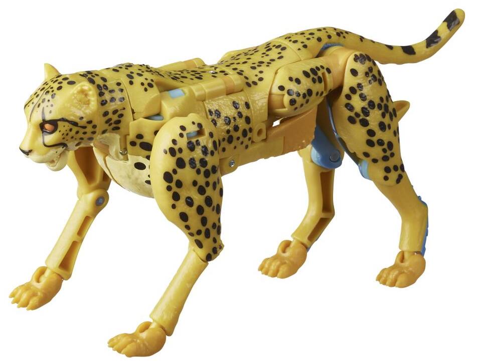 Alt View 4. Transformers - WFC-K4 Cheetor Deluxe Class | Transformers Generations War for Cybertron Kingdom Chapter.