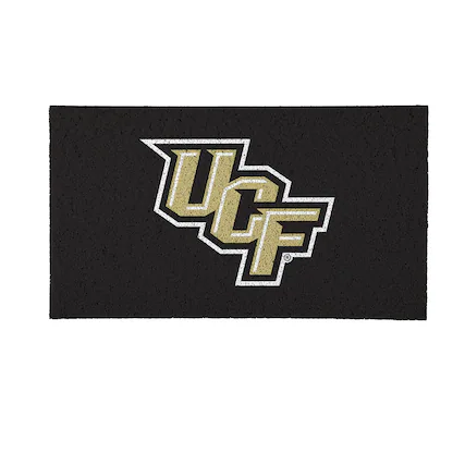 Front. Evergreen Enterprises - UCF Knights 16" x 28" Full Color Indoor/Outdoor Logo Turf Mat - Multicolor.