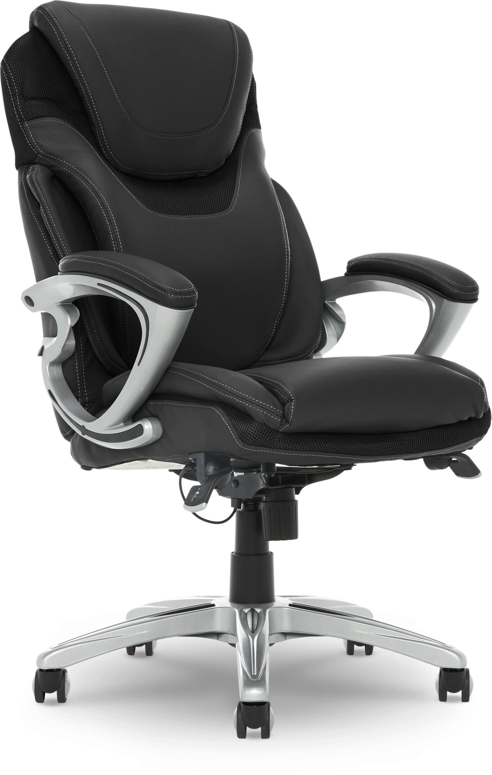 Alt View 22. Serta - Bryce Bonded Leather Executive Office Chair - Black.