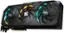 Gigabyte is the brand name of the computer components shown in the image. The components include a graphics card and a fan.
