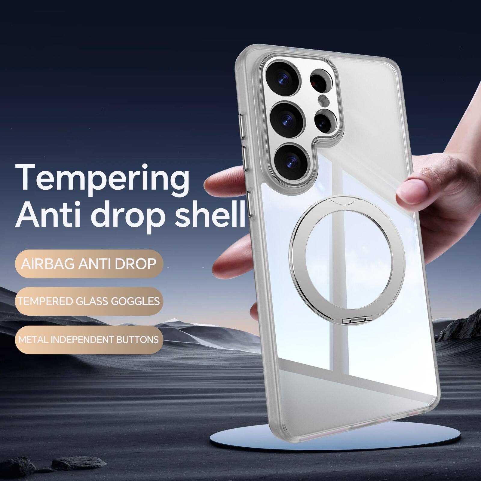 Tempering Anti drop shell  
AIRBAG ANTI DROP  
TEMPERED GLASS GOGGLES  
METAL INDEPENDENT BUTTONS