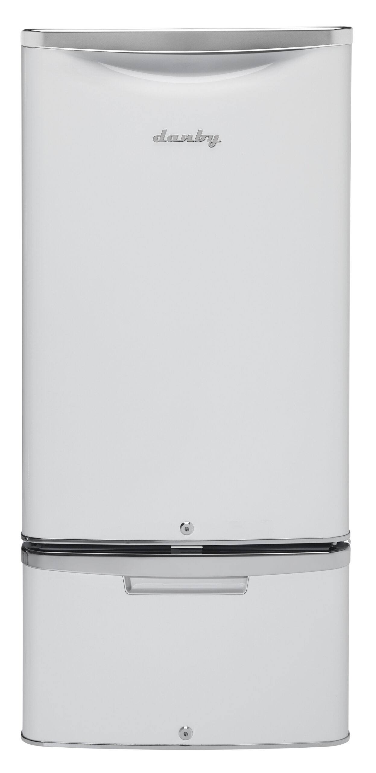 Alt View 2. Danby - ELEV8 Contemporary Classic Storage - Compact Fridge Pedestal - Pearl Metallic White.