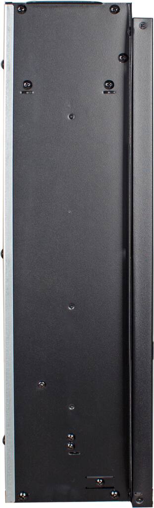 Alt View 3. Aukfa - 23" Electric Fireplace Insert - Ultra Thin Heater with Realistic Log & Flame, Remote Control & Timer..