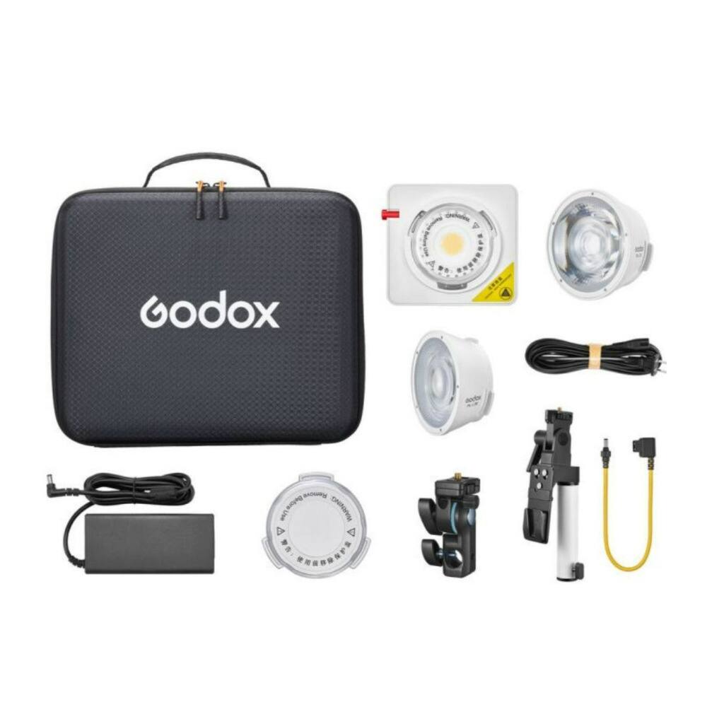 Godox - ML100Bi Bi Color LED Video Light Kit 2 with 100W Maximum Power