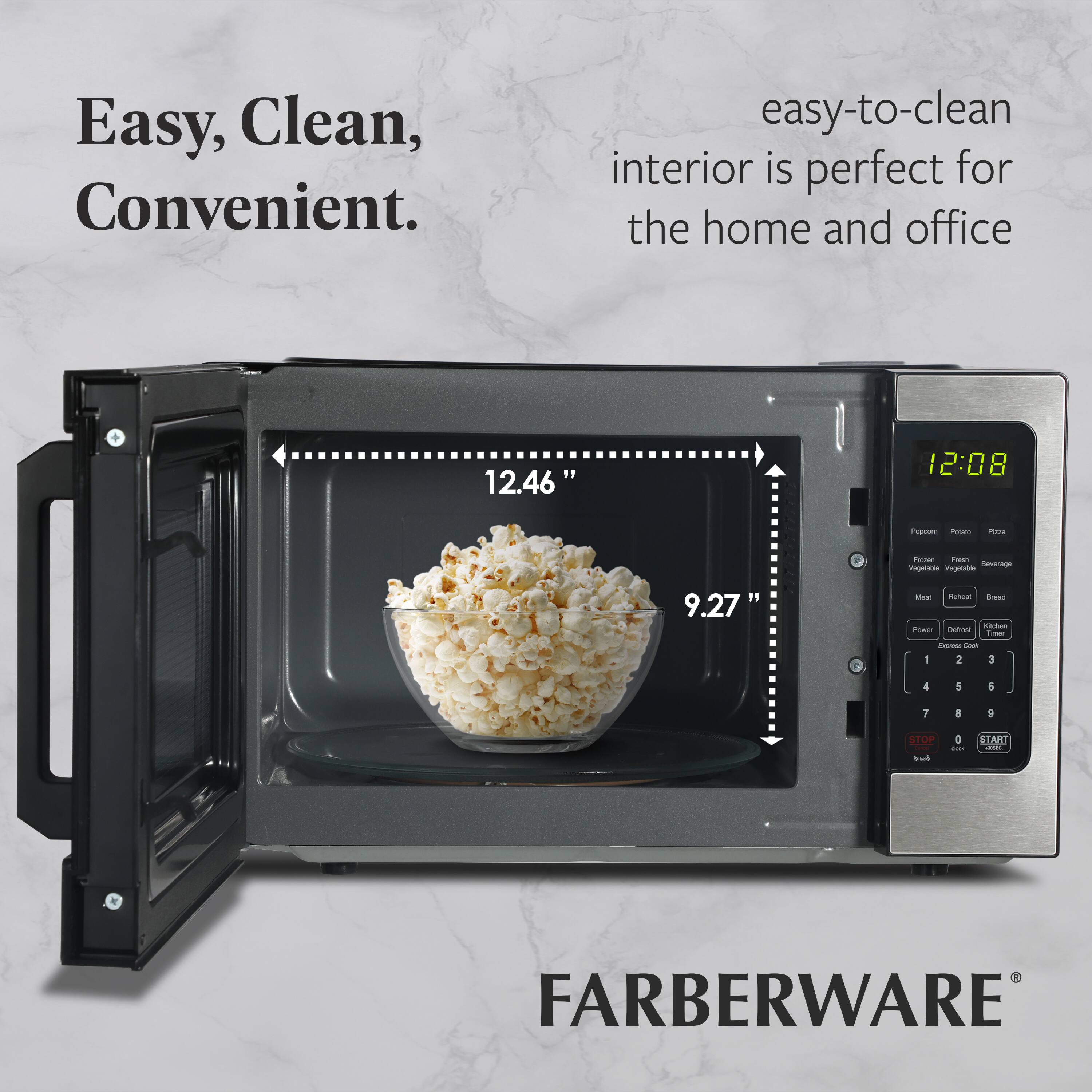 Easy, Clean, Convenient. easy-to-clean interior is perfect for the home and office

12.46" 12:08 - Proato P? F - - imgetable - " 9.27" Maa Power - dan - - 1 / / 2 3 4 1 6 7 8 9 SIOP 3 : START I FARBERWARE