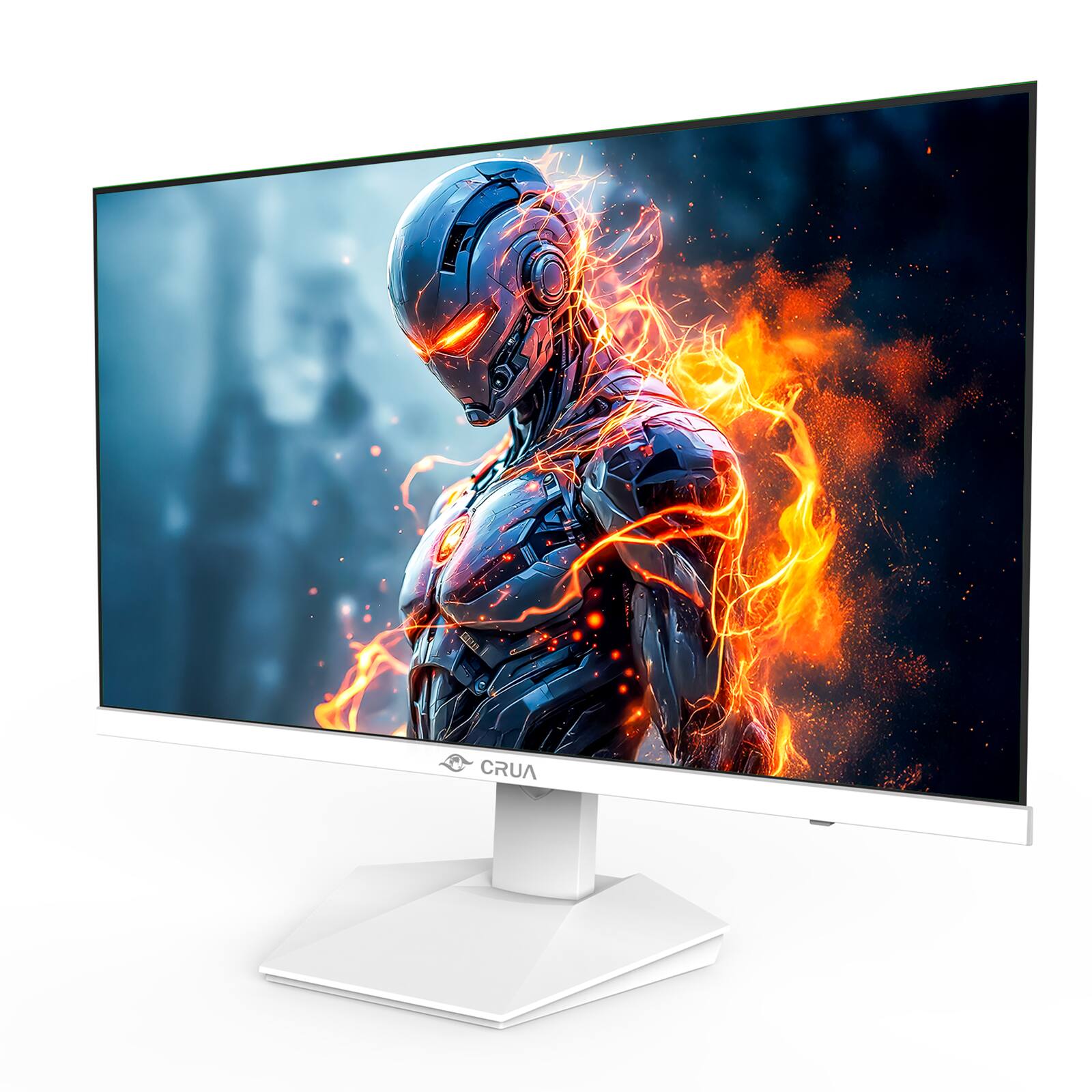 Alt View 2. CRUA - 27” Gaming Monitor, UHD (3840x2160) Dual Mode (4K 160Hz or FHD 320Hz), 120% sRGB, Support FreeSync, Built-in Speakers, H.