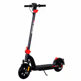 GoTrax - G4 PRO Adult Electric Scooter with 10"solid tires, 36V 10.4Ah, 20mph, 25mile Range, 264 lbs Max Load - Red