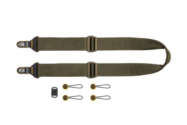 Front. Peak Design - Slide Camera Strap - Kelp.