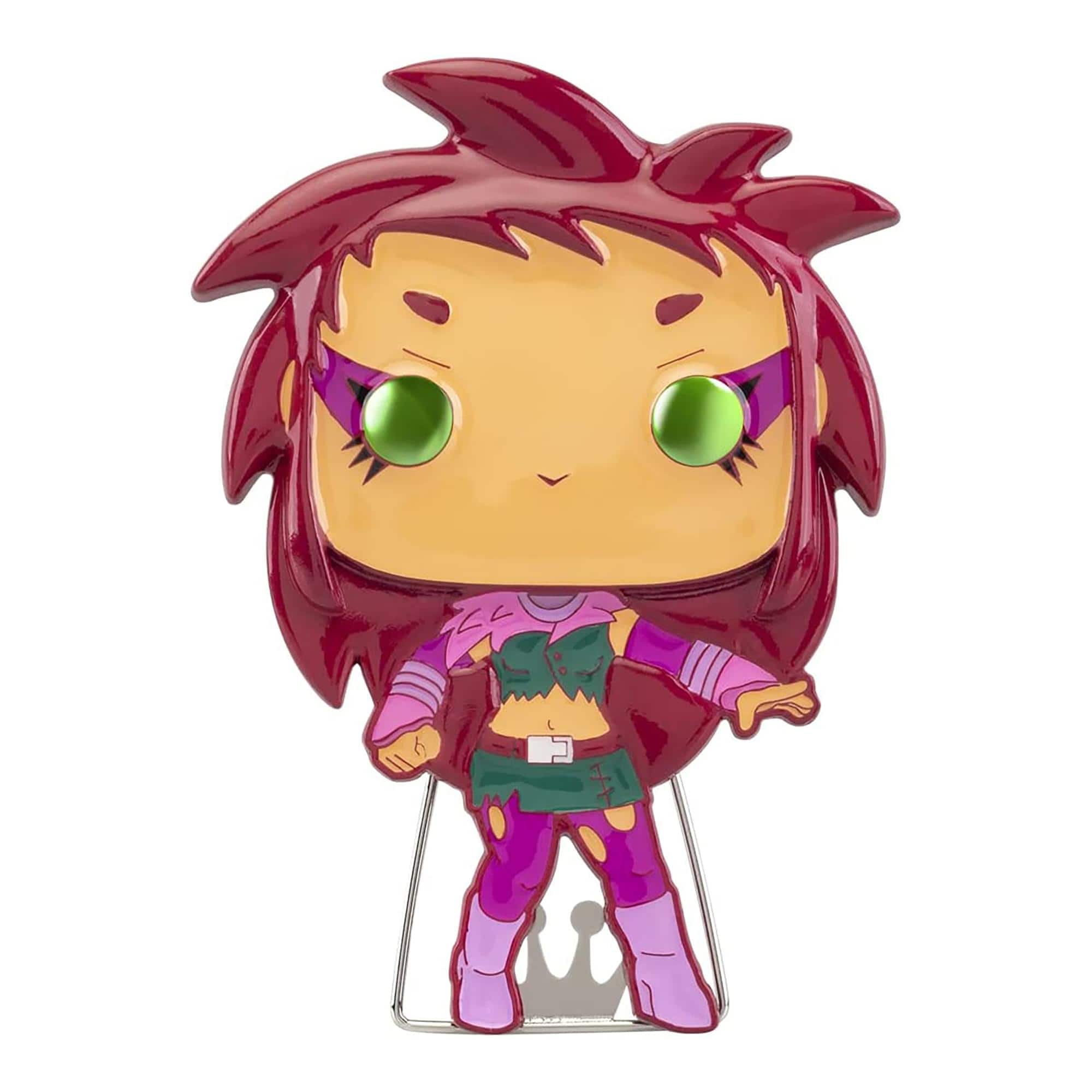 DC Teen Titans 3 Inch Funko POP Pin | Starfire - Pink price history on PriceWatchPro