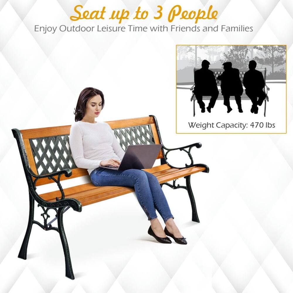 Seat up to 3 People  
Enjoy Outdoor Leisure Time with Friends and Families  
Weight Capacity: 470 lbs