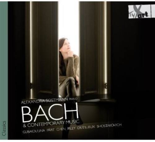 TV art  
ALEXANDRA SOSTMANN PIANO  
BACH  
CONTEMPORARY MUSIC & CLASSICS  
PART 1  
CHEN FILEY GUBAIDULINA | DUTILLEUX | SHOSTAKOVICH
