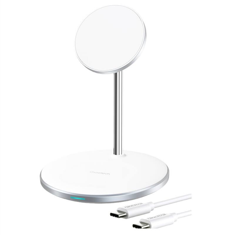 RISOKEYS 15W Wireless Charger Strong Magnetic Magsafe Desktop Dual ...