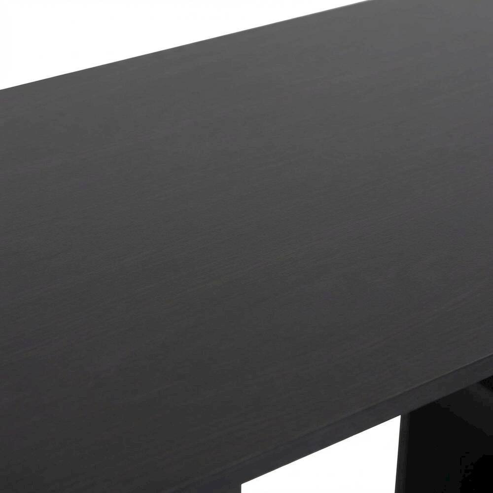 Alt View 1. BisonOffice - Modern Espresso Computer Desk with Spacious Surface and Sturdy Build - Espresso.