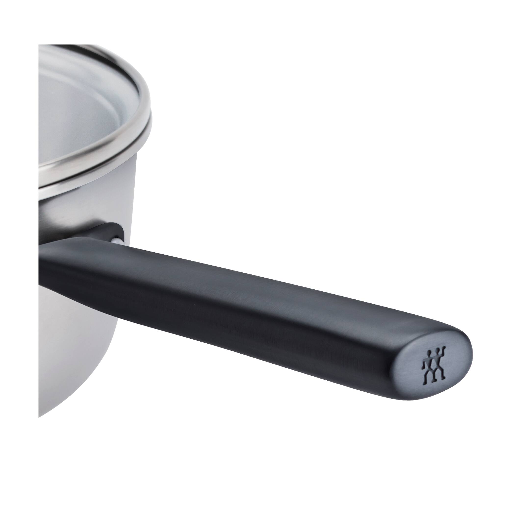 Alt View 2. ZWILLING - ZWILLING Milano Stainless Steel 7-pc Stainless Steel Cookware Pan Set - Stainless Steel.