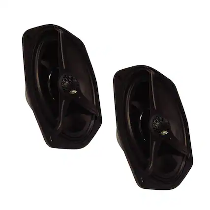 Front. ARC Audio - ARC Audio MOTO CX69 High Performance 6x9" Motorcycle Speakers, Pair - Black/Gray.