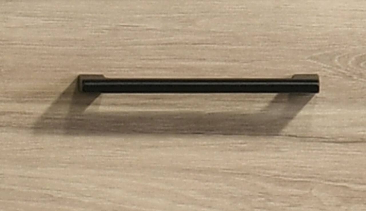 Alt View 2. Forest'nSky - Light Oak Wood 4 drawer 32 in. Wide Chest of Drawers with Black Handles  for Living Room - Light Oak.