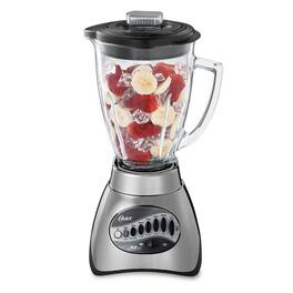 Oster - 6-Cup Glass Jar 12-Speed Blender 6811 - Brushed Nickel