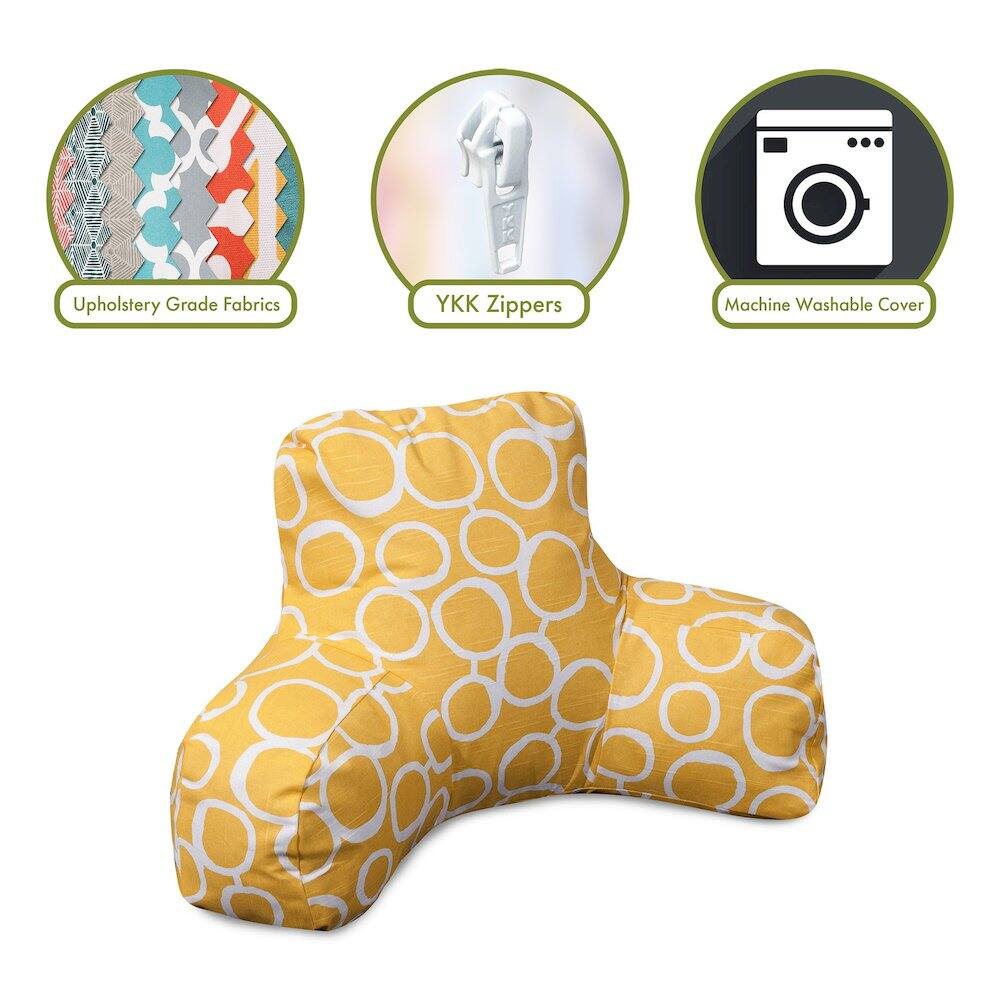 - Upholstery Grade Fabrics
- YKK Zippers
- Machine Washable Cover