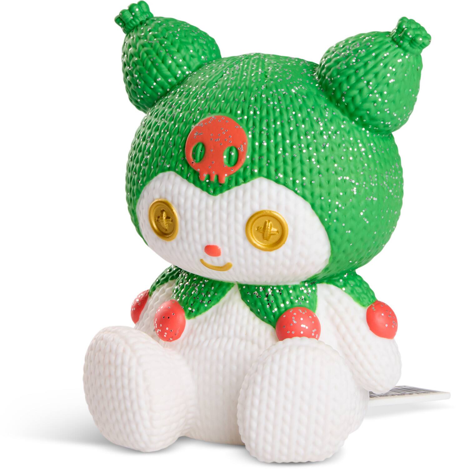 Alt View 1. Handmade by Robots - Hello Kitty and Friends - Kuromi Christmas Limited Edition Vinyl Figure   - COLLECTIBLES - Multicolor.