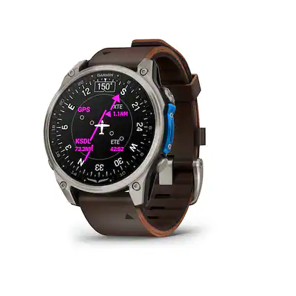GARMIN T 22
I 150 12 S 20 4 E
GPS XTE 21 1.1NM
18 9 A 2 24 B
KSDL 3 73.3NM
16 N 33 14 ETE 42:52 W E 30 10