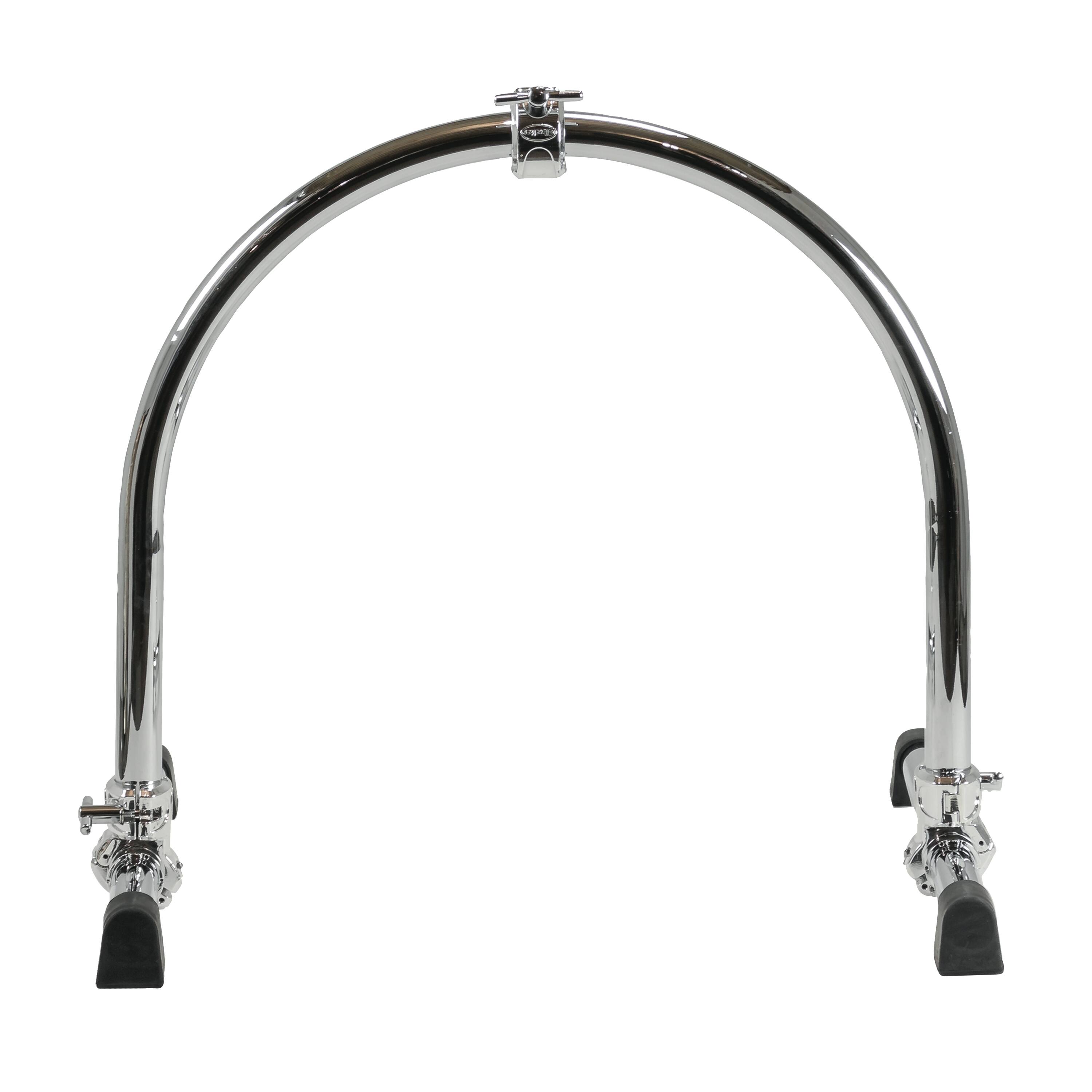 Front. Gibraltar Hardware - 22" Stealth Docking Station Drum Rack Frame, with Lightweight Low-Profile U-Shaped Drum Rack for 4-Piece Kits.