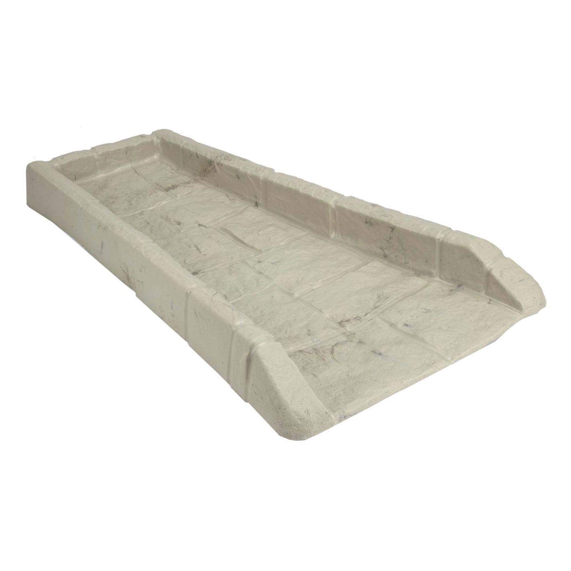 Alt View 1. Suncast - Suncast SB24 Decorative Rain Gutter Downspout Splash Block, 10 Pack, Light Taupe.