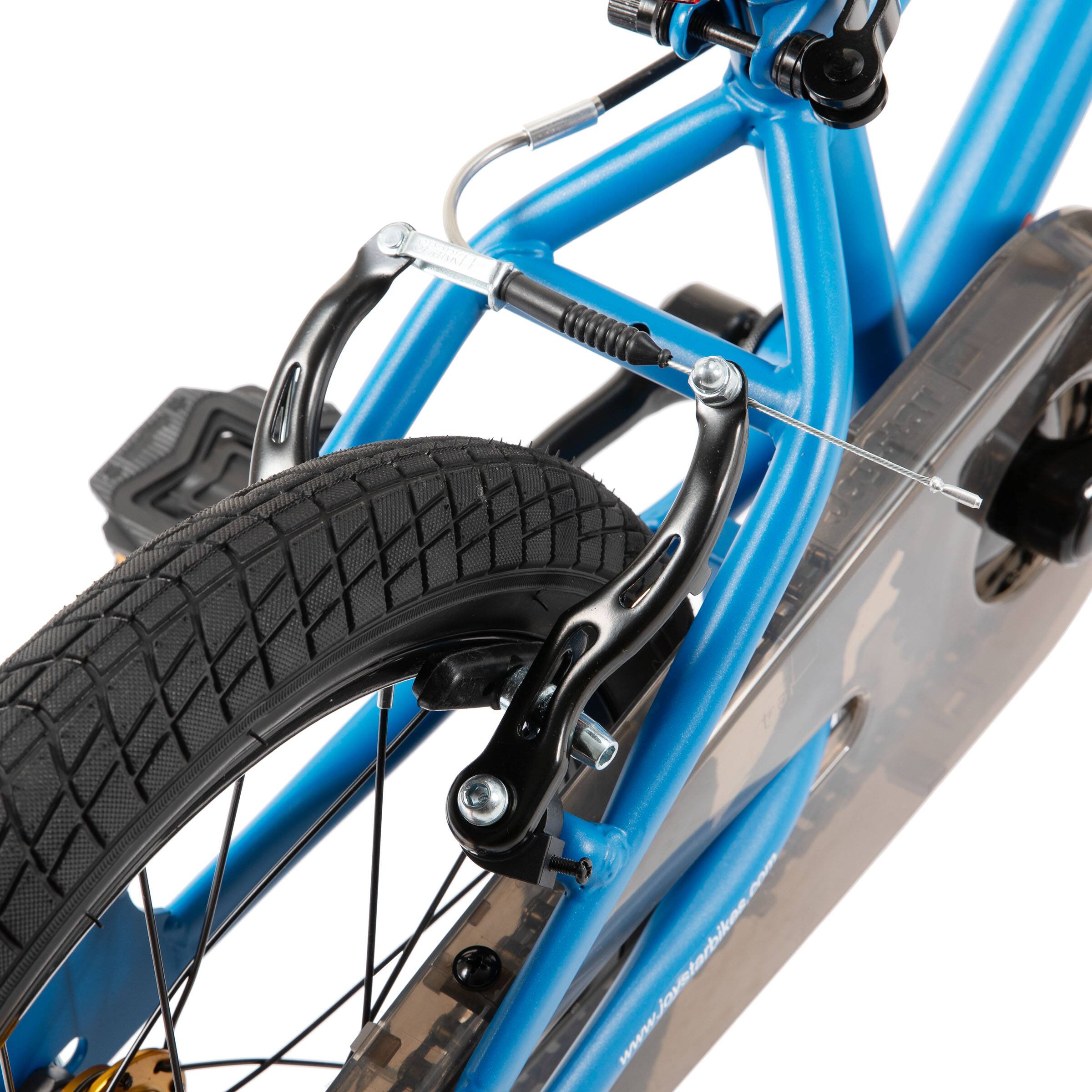 Alt View 3. JOYSTAR - JOYSTAR Lomand 16" Kids Bike with Training Wheels, Dual V-Brake Kids Bicycle for Boys Girls Ages 4-7, Blue - Blue.