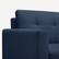Angle. Burrow - Mid-Century Nomad 6-Seat Corner Sectional - Navy Blue.