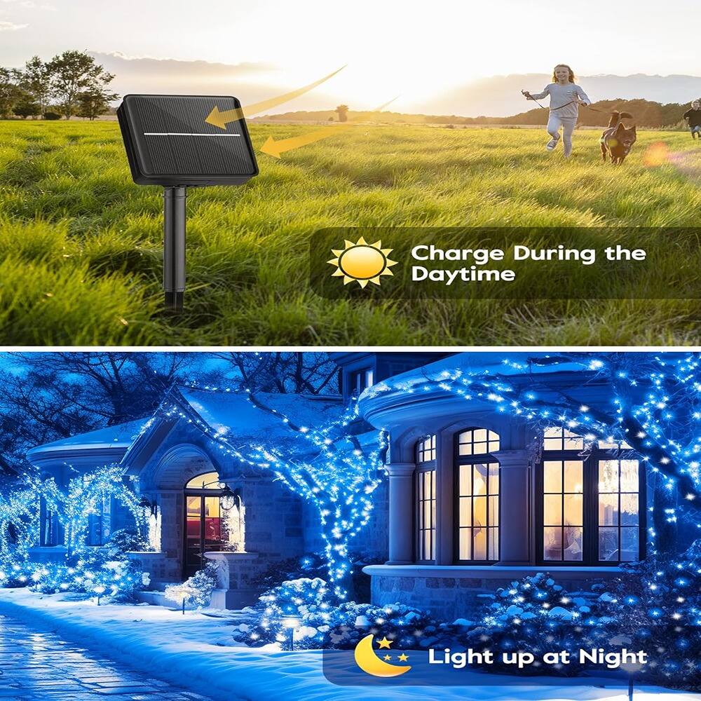 Charge During the Daytime  
Light up at Night